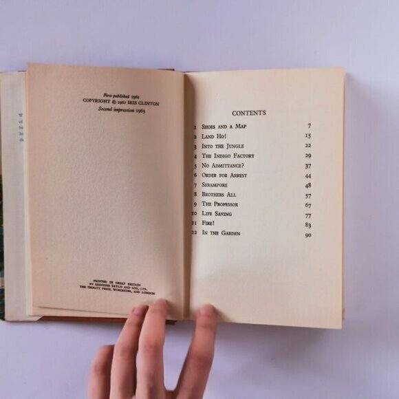 1963 Young Man in a Hurry HC Book Vintage Iris Clinton Christian Literature - Picture 7 of 11